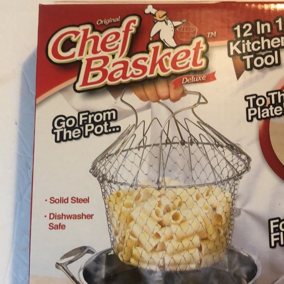 Original Chef Basket (as seen on T.v.) 12 in 1 - Picture 8 of 9